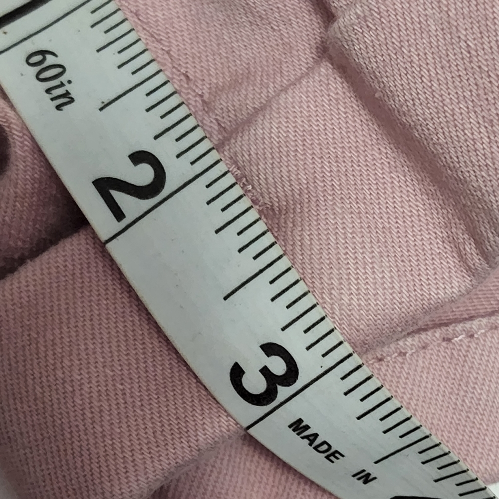 Celebrity Pink Honey mauve midrise cuffed denim shorts size 13 - Picture 8 of 8